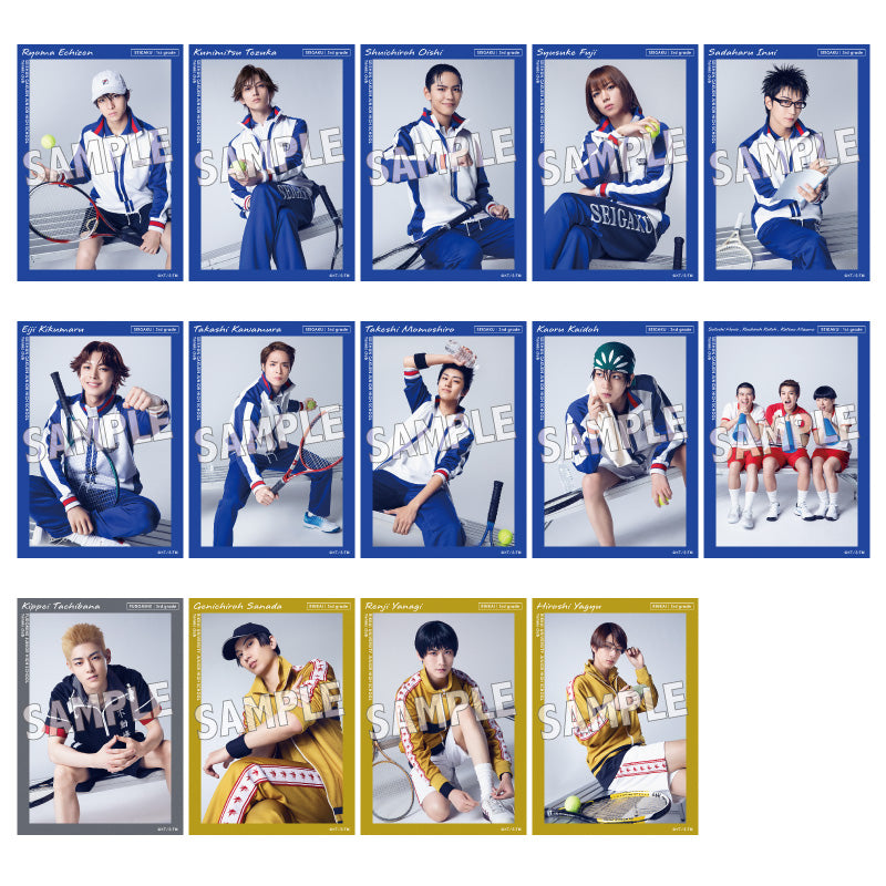 テニスの王子様 スペシャルプロマイド 青学 オリジナルランダムブロマイド 青学（せいがく）&橘・真田・柳・柳生