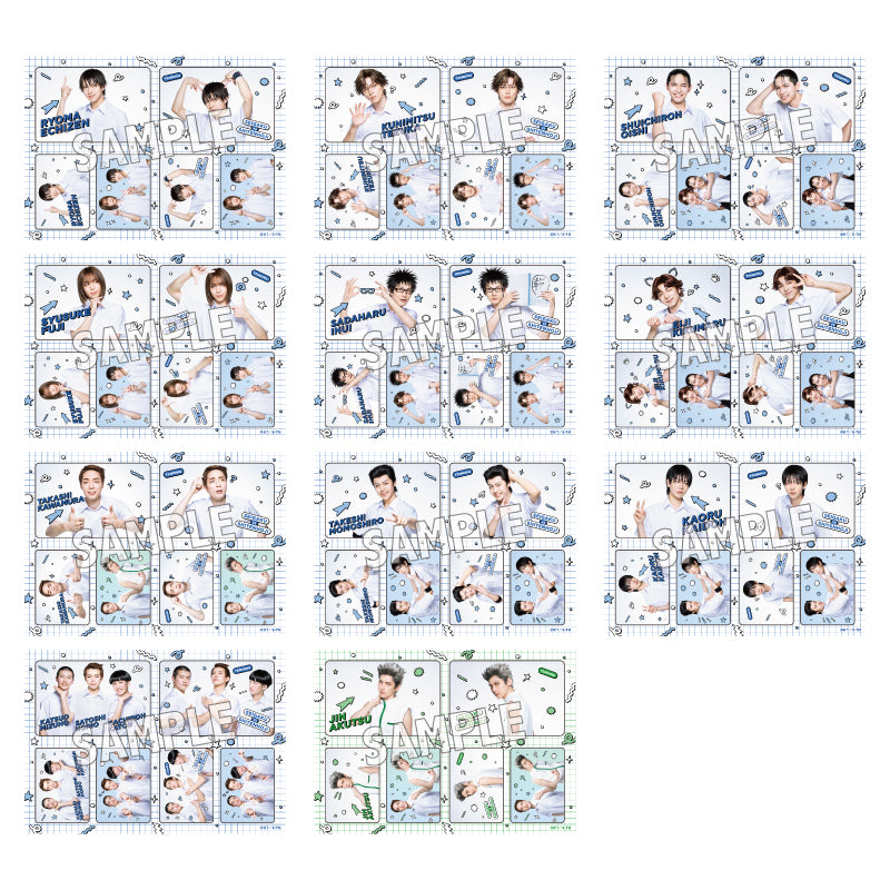オリジナルランダムブロマイド 青学（せいがく）＆亜久津（全11種