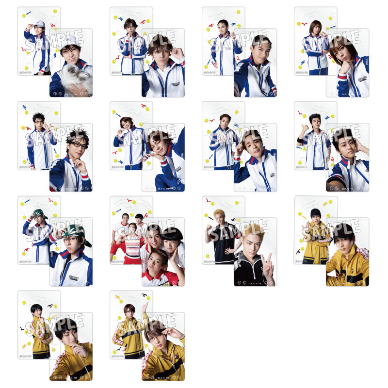 THE PRINCE OF TENNIS テニスの王子様 青学 クリアカード ランダムクリアカード 青学（せいがく）&橘・真田・柳・柳生（全14種