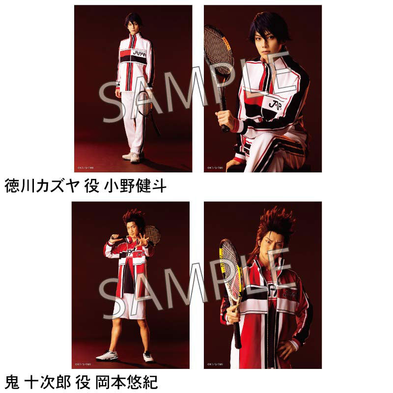 テニスの王子様　ブロマイド　描き下ろし　10枚 オリジナルブロマイド（ソロ） – ミュージカル『テニスの王子様