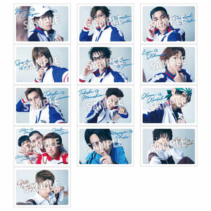 オリジナルランダムブロマイド 青学（せいがく）＆観月はじめ・不二裕