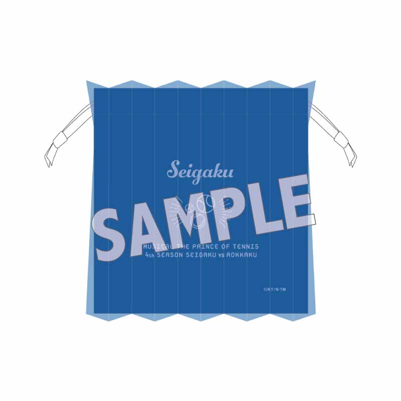 オリジナル巾着ポーチ 青学（せいがく） – ミュージカル『テニスの王子