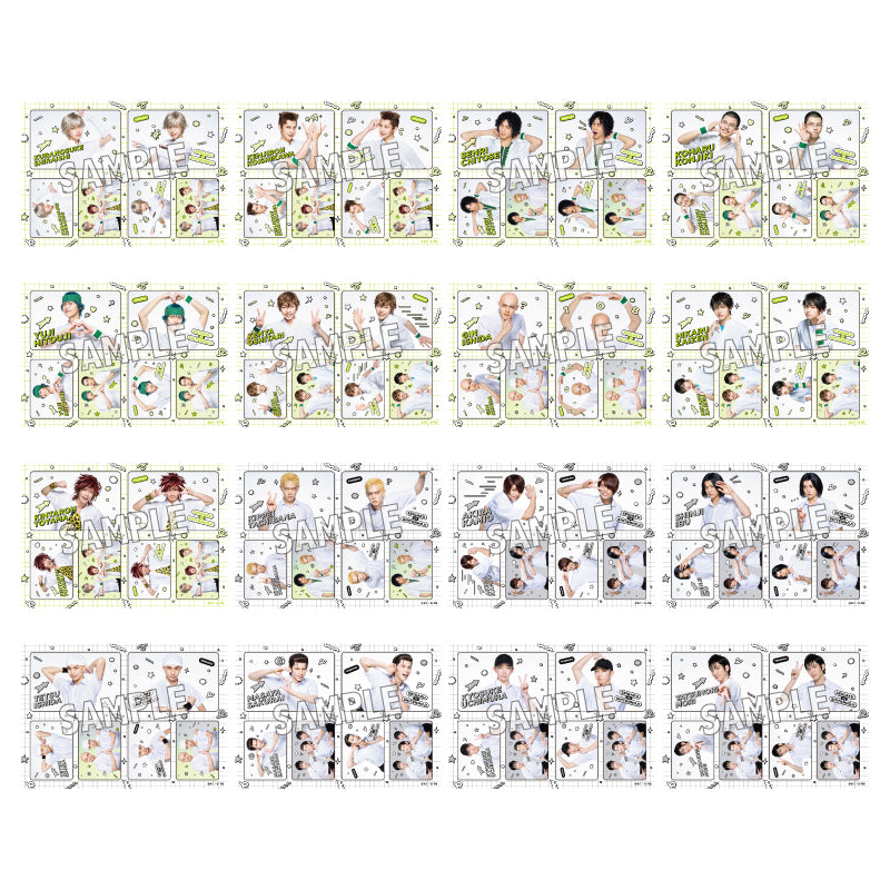 オリジナルランダムブロマイド 四天宝寺＆不動峰（全16種）