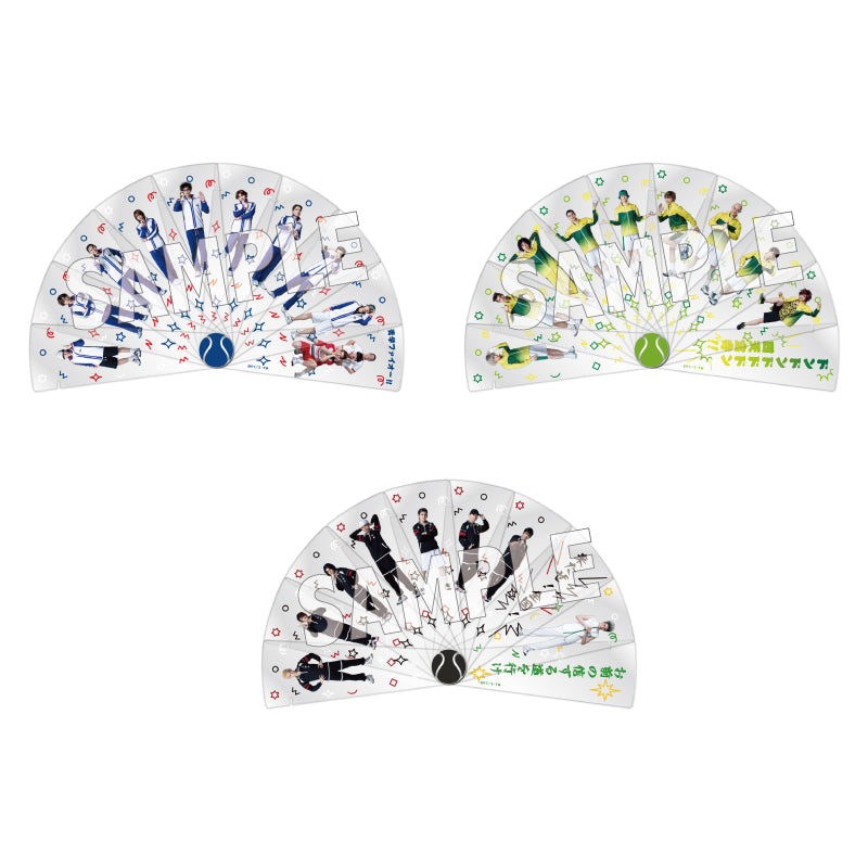 クリア扇子 青学（せいがく）