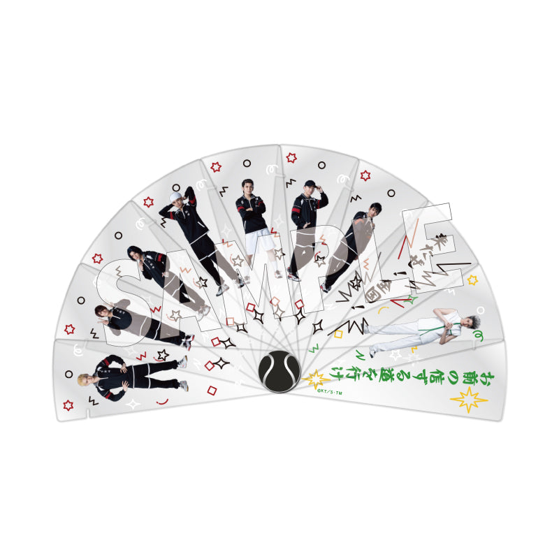 クリア扇子 不動峰＆亜久津